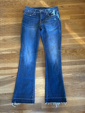 Rock & Republic Women's Blue Flare Jeans